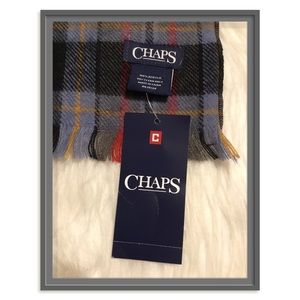 Chaps Men’s Multi-Color Plaid Scarf